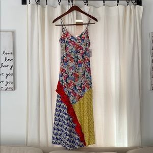 Anthropologie 52 conversations colloquial dress xs
